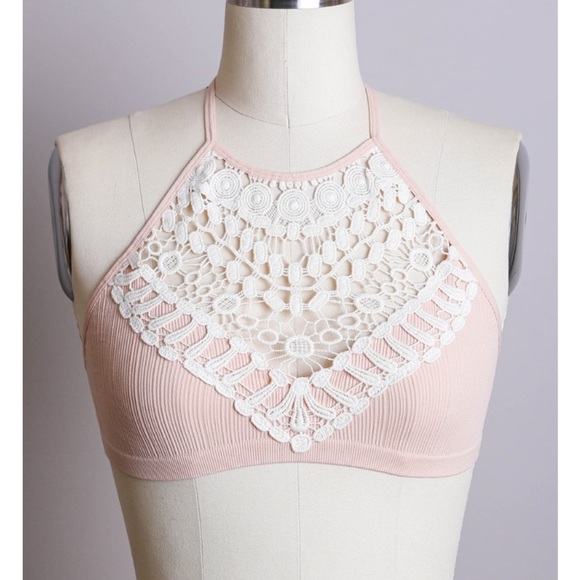 SALE New Bohemian Hippie Crochet Bralette - Picture 7 of 9